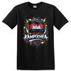 Cambodia Flag T Shirt W/ Temple Graffiti Art Patriotic Cultural Gift Tee Unisex