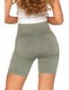 Women's Sports Leggings Cycling High Waist Push-up Training MORAJ L/XL GREEN