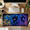 1Pc Sonic Hedgehog Artwork Gaming Mouse Pad Keyboard Desk Mat Non-slip Rubber Lock Edge Waterproof Computer Mousepad for Office Home Decor S1522