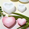 DIY Heart Shape Silicone Candle Mold Baking Cake Decoration 3D Handmade Soap Aromatherapy Soy Wax Epoxy Resin Chocolate Mould