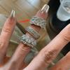 Anello Regolabile da Donna in Tormalina Arcobaleno - Stile Dolce & Piccante