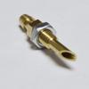 Metal Nozzle Sealing Performances Versatile Metal Nozzle Metal Adapter Simple Installs Suitable for Industrial Heaters