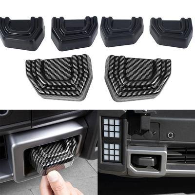 2 Stück Anhängerkupplungsabdeckung Modifizierte Außenzierleiste Offroad-Anhängerabdeckung Zierleistenaufkleber für Cherry 23 24 Jetour Traveller Jetour T2