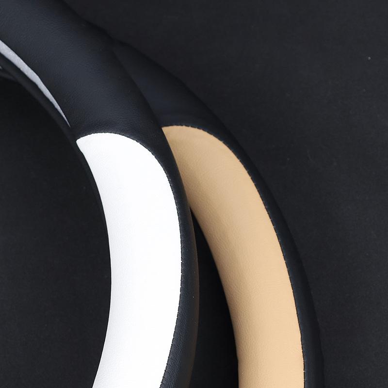 Car Auto Steering Wheel Cover Wrap For Renault Koleos Kadjar K-ZE Captur Braid On Steering-wheel Holder Protector
