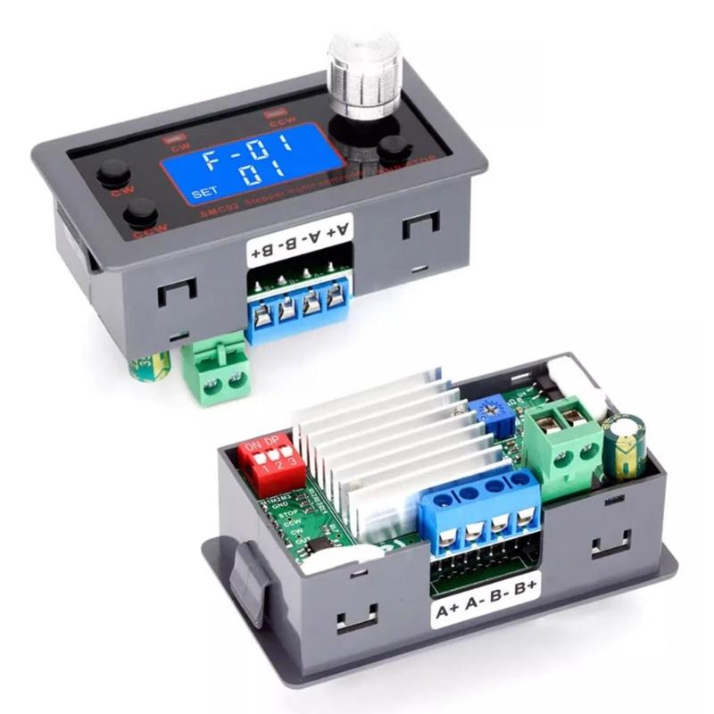 SMC02 Stepper Motor Controller Board Stepping Motor Drive Controller Speed Regulation Positive Negative Rotation Control