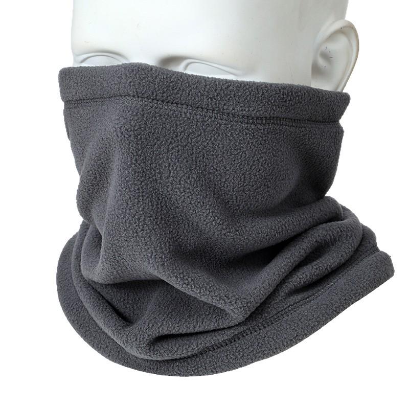 Men's Versatile Thick Snood: Autumn/Winter Cycling Neck Warmer with Velvet - Outdoor Sports Pullover Hat