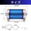 YESprime Muffler Guard Heat Bandage Motorcycle Heat Resistant Tape Custom CL250ADV160GSR250 Rebel Parts Half Blue