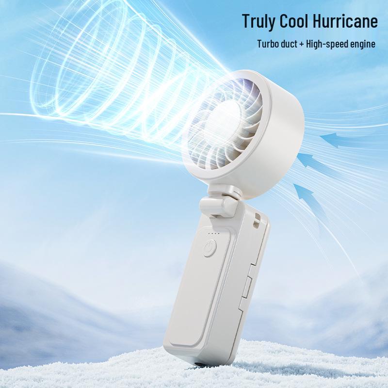 Portable Clip-on Fan with USB Charge and Semiconductor Cooling for Dorms