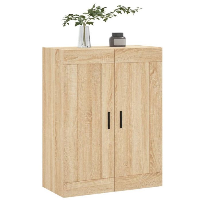VidaXL Armoire murale chêne sonoma 69,5x34x90 cm bois d'ingénierie 830399