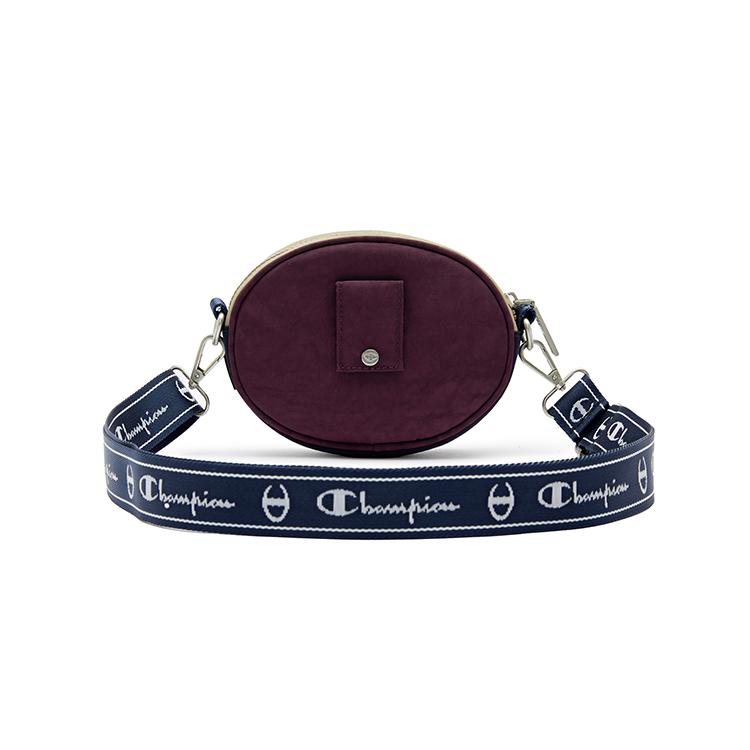 New Champion Synthetic Leather, Textile Crossbody Bag Regular Unisex Dark Gray/Black/Dark Red U4BACPU25