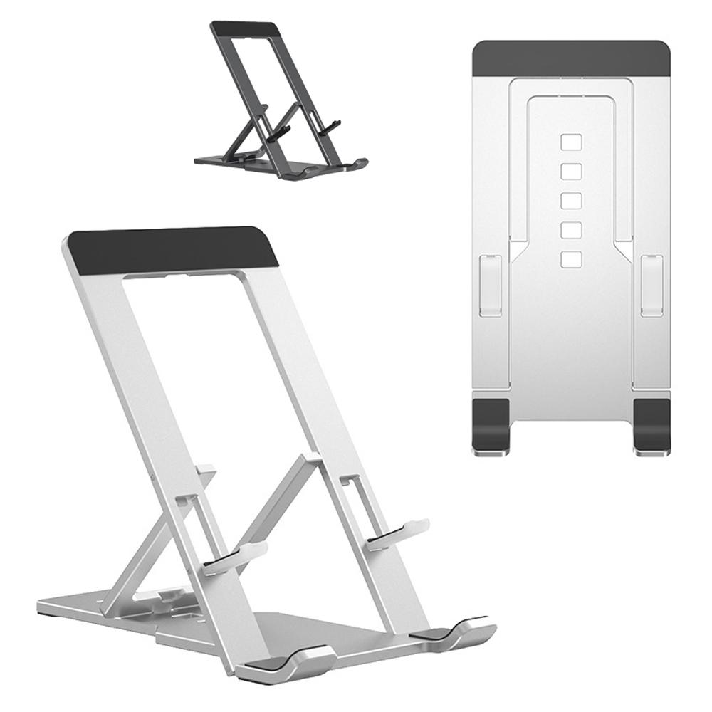 Suport de Telefon din Aluminiu Portabil Pliabil Suport de Birou pentru Telefon Mobil Phablet