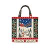 Christmas Bag, 40 43 10 (H W Base), Holiday Bag for Shopping, Gifts and Daily Use