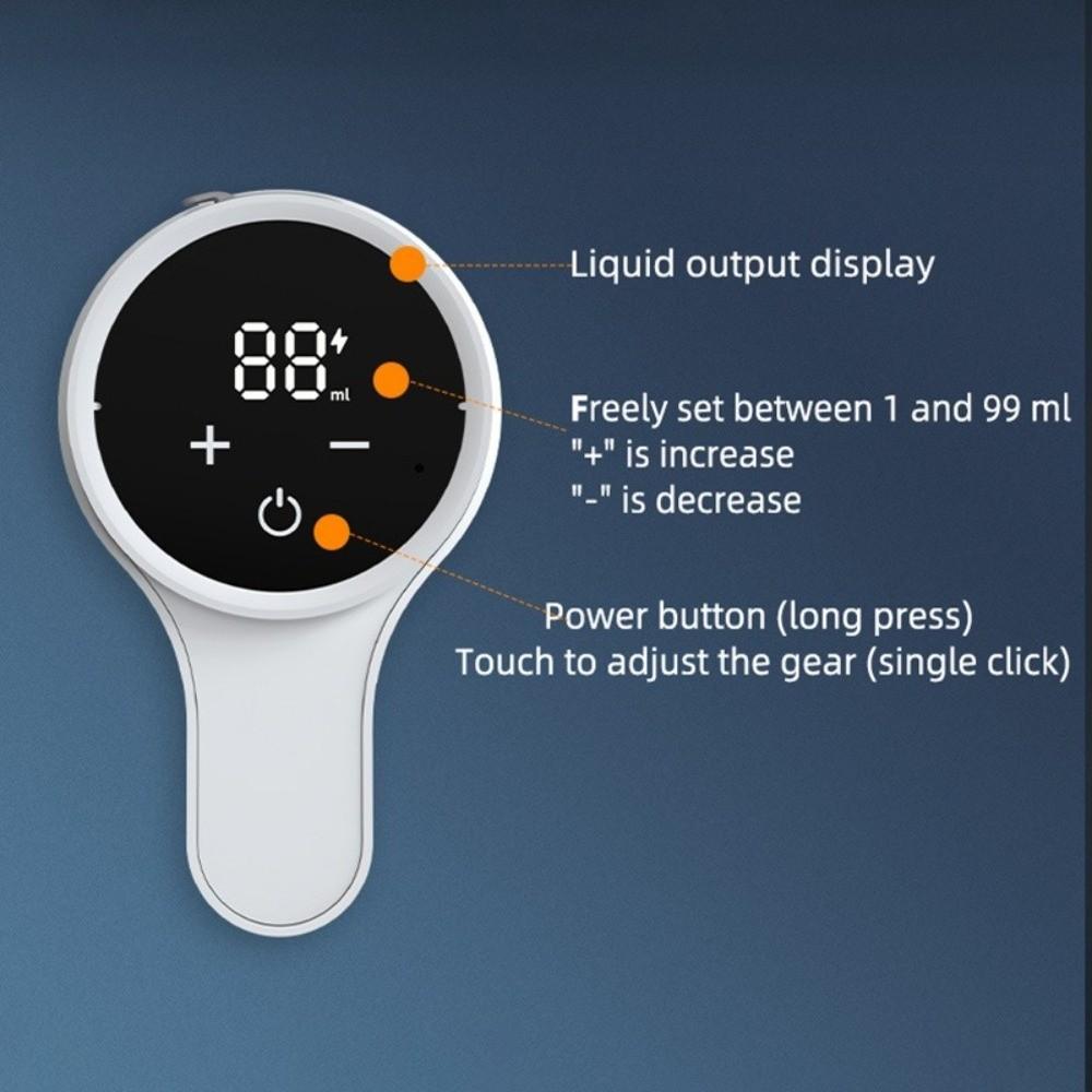 Φορητός Αυτόματος Διανομέας Κρασιού με Οθόνη Αφής, Επαναφορτιζόμενος με USB, Ψηφιακή Οθόνη, Ηλεκτρική Αντλία Φιάλης, Διανομέας Ποτών, Μπαρ