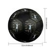 Messi Size 5 Soccer Ball, Machine-Stitched PVC, Durable & High Bounce, All Ages Fit, Fan Merchandise, Matches & Outdoor Use.