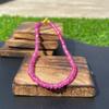 Collana di Perle di Rubino Sfaccettate: Pietra Preziosa di Qualità AAA