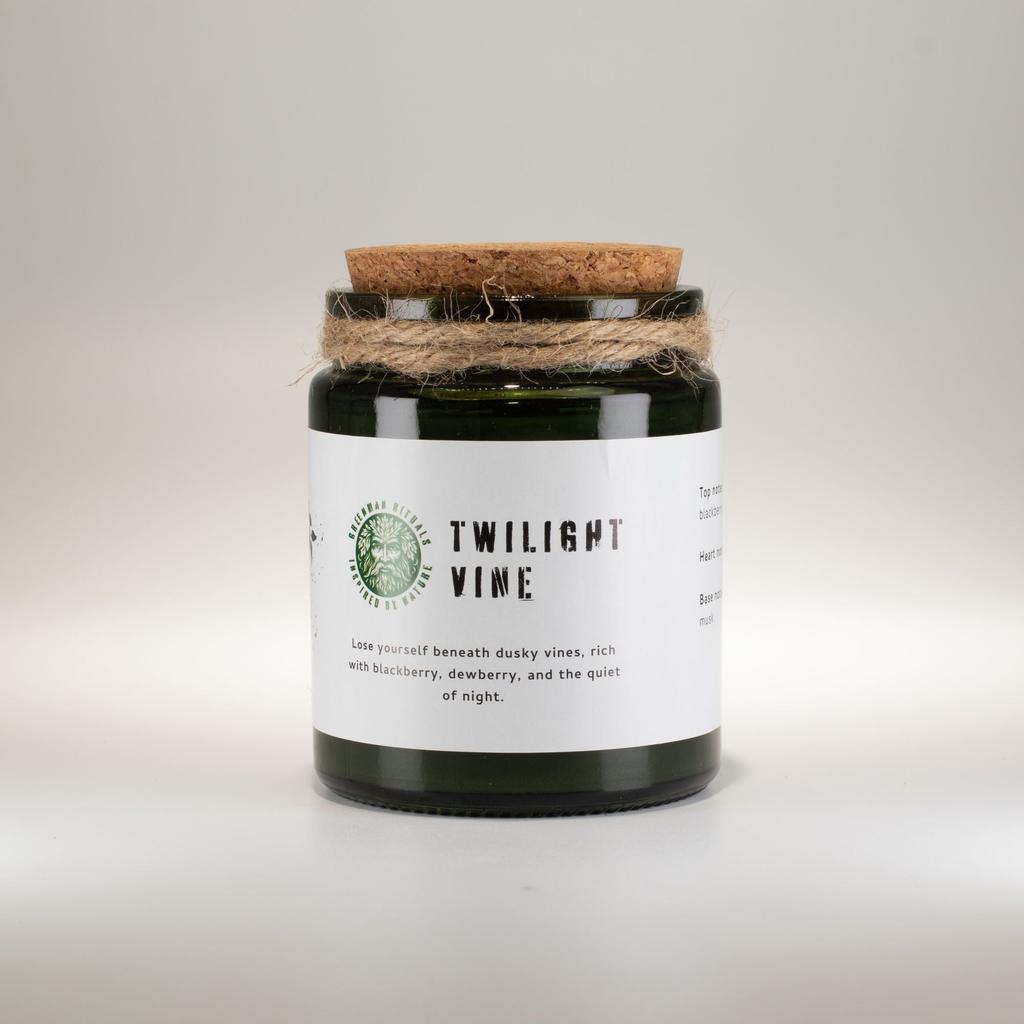 Greenman Woodwick Soy Candle – Twilight Vine