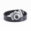 Art Style Belt Men's Leather Camera Personality Belt Punk Casual Pants Belt