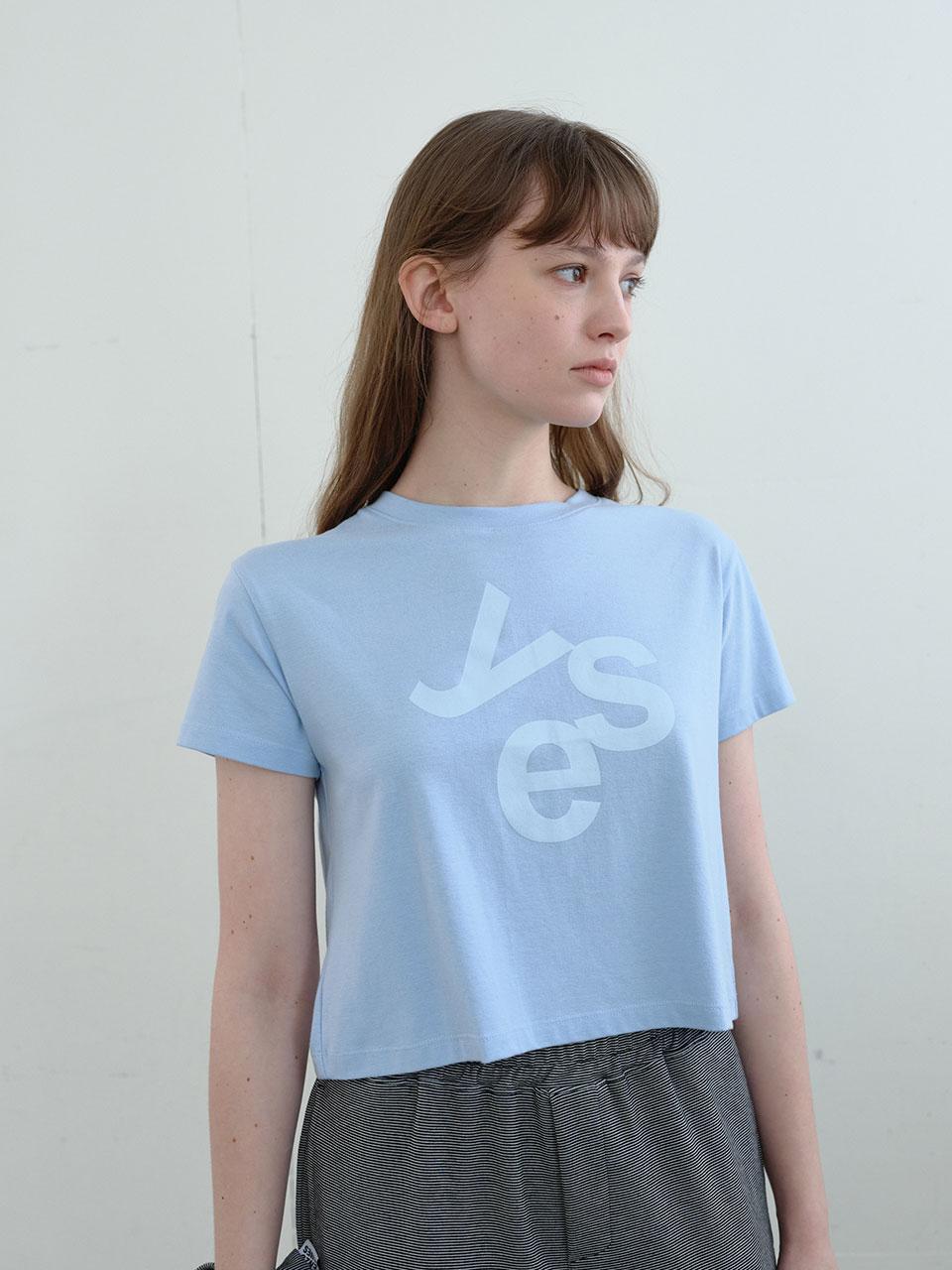 Enzo Blues Yes T-Shirt (Sky Blue) F