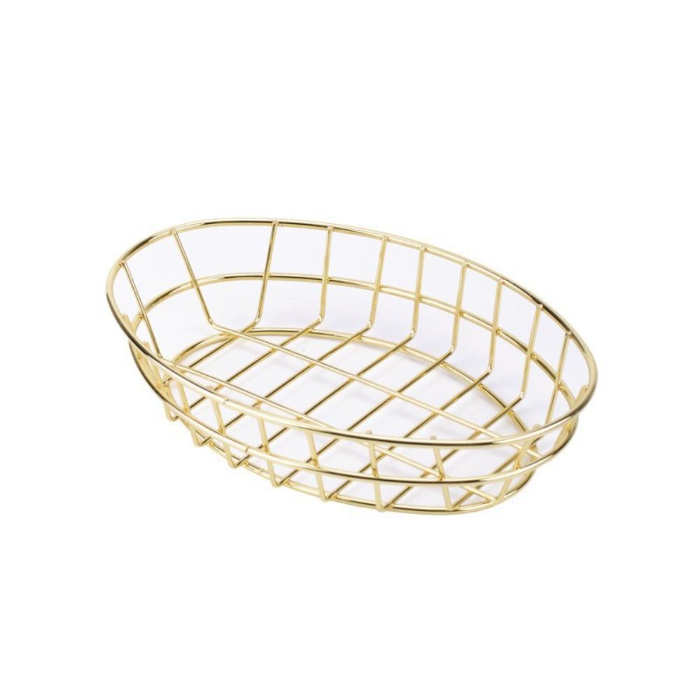 Reusable Storage Basket Fruit Serving Basket  for Accessories Cosmetics Vanity Photo Props