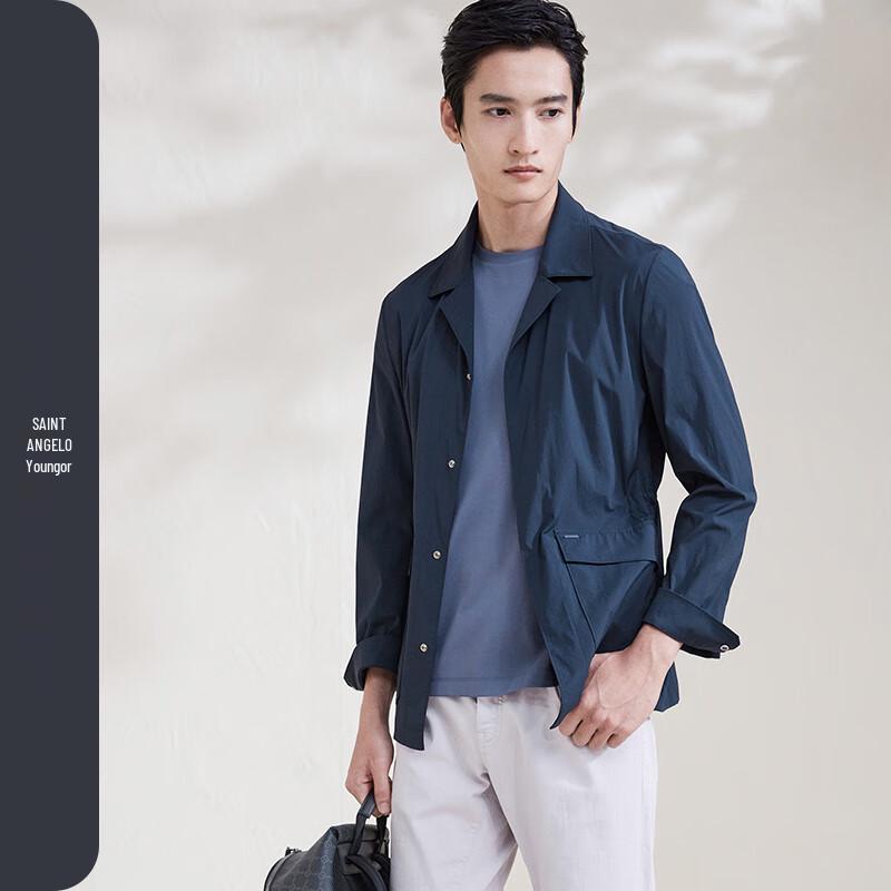 Baoxiniao Men's Cotton-Feel Functional Business Casual Jacket