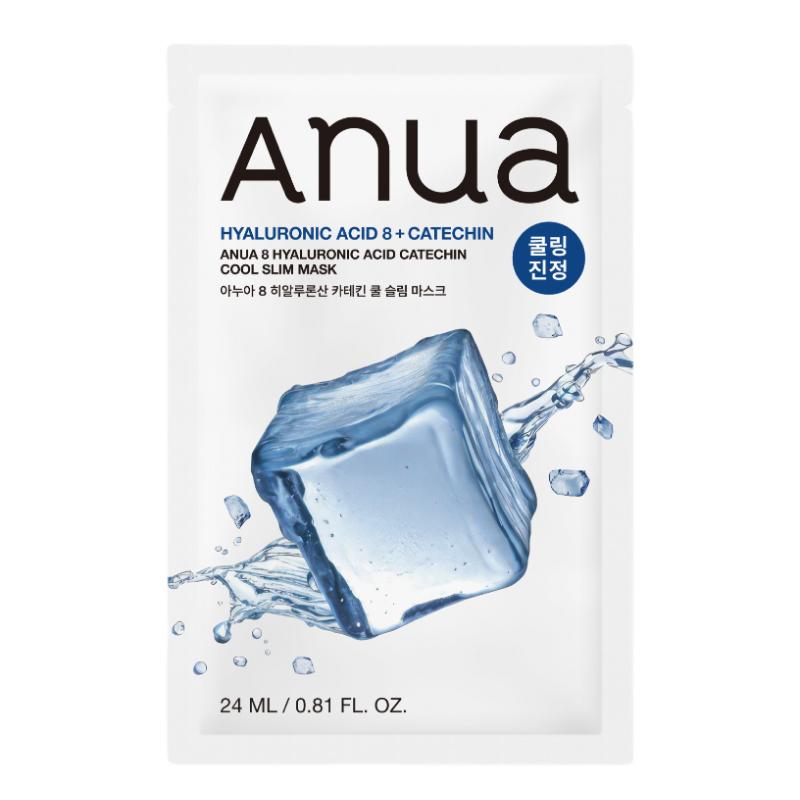 Anua Plechové masky kolekce (PDRN / Srdcovka / Broskev / Katechin) Hydratační a zklidňující pleťová maska 10 kusů