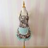 Korean Style Cotton Lace Apron - Cute, Sleeveless, Anti-Stain Kitchen Wear