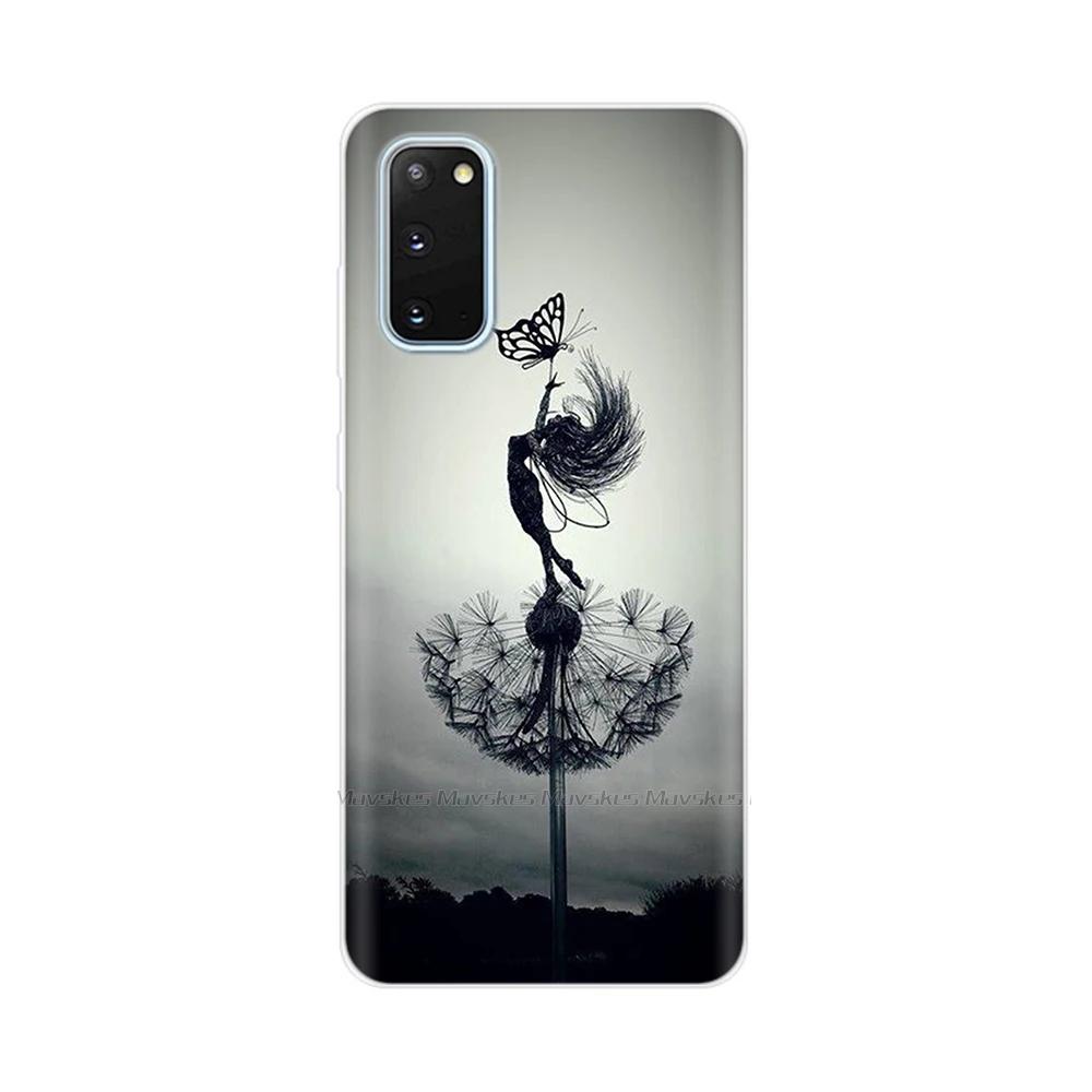 For Samsung Galaxy S20 FE Case S20 Ultra Silicone Back Cover Soft Tpu Phone Case For Samsung S20 FE Case S 20 Plus Cover Bumper