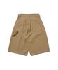 CARGOBROS FOR WOMAN Cotton Carpenter Bermuda Pants (Beige)