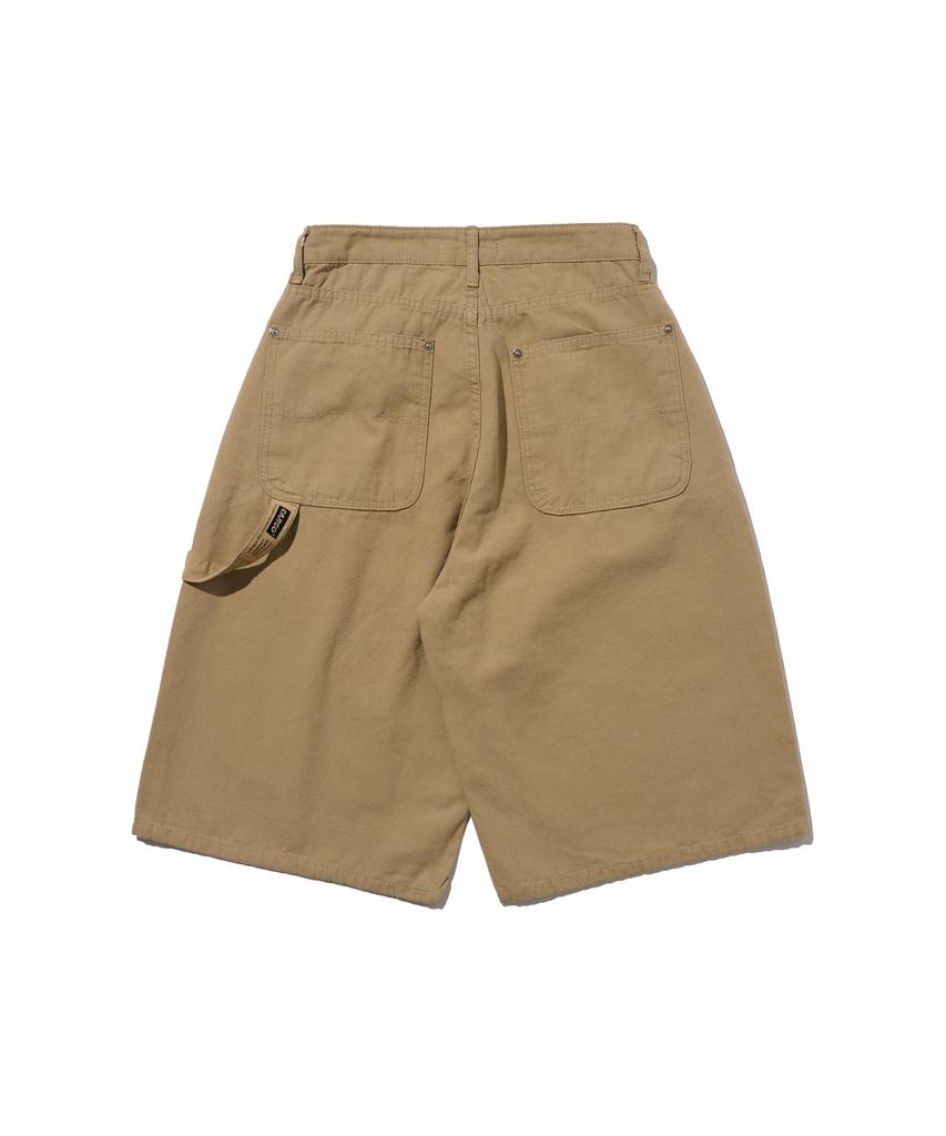 CARGOBROS FOR WOMAN Cotton Carpenter Bermuda Pants (Beige)