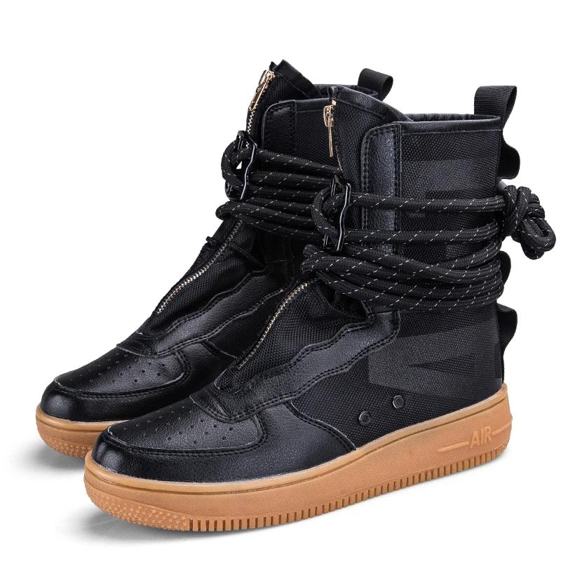 46 Large Size Couple Fashion Non-slip Shoes Men's and Women's High Top Canvas Shoes Personality Men's and Women's Boots