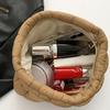Stylish Pleated Handbag And Cosmetic Pouch For Women Practical Makeup Bag Suitable For Parties And Everyday Use