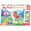 Moje první progresivní puzzle od 5 do 8 dílků : Maminky a miminka