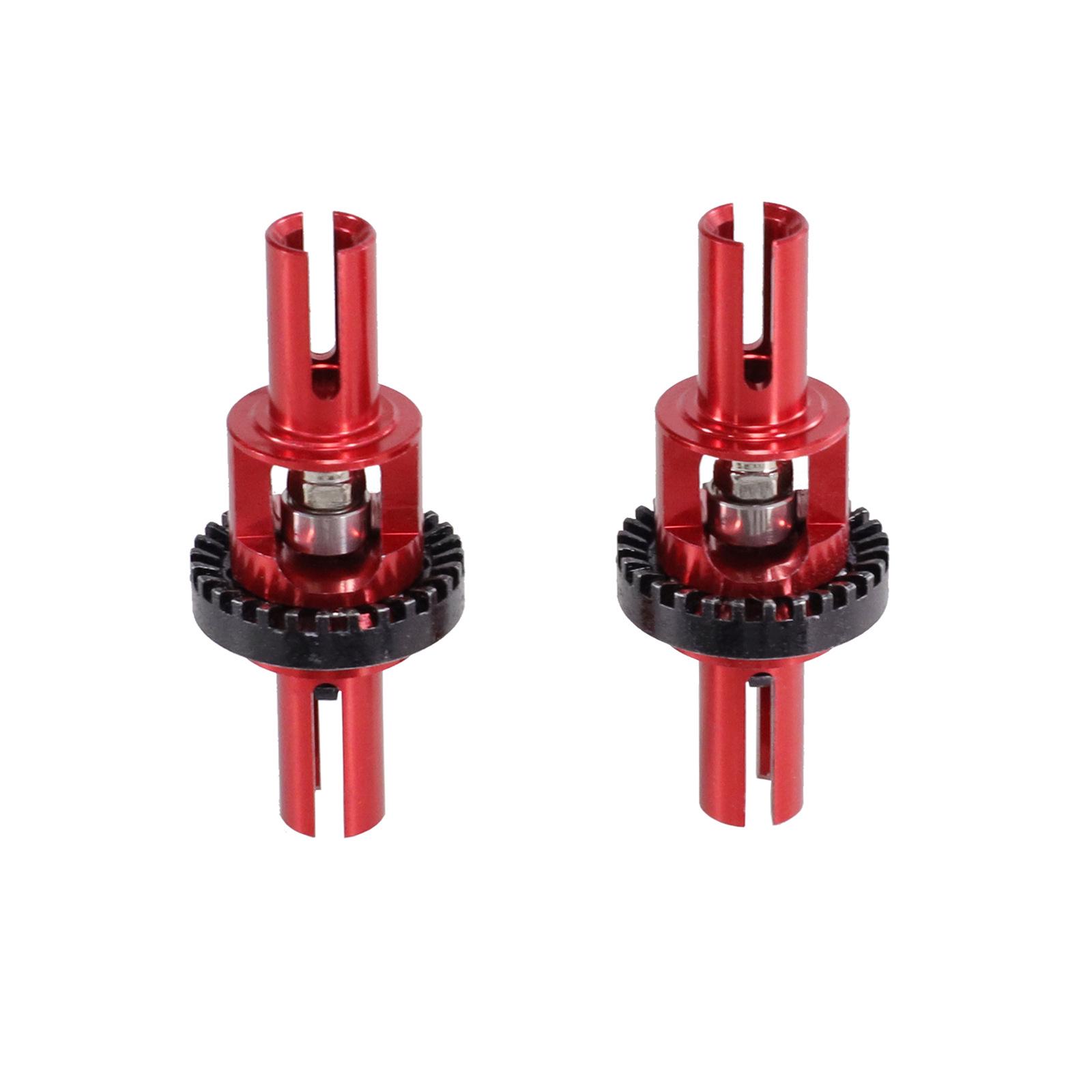 

1/28 Drift Car Metal Reinforced Differential Upgrade for K969 K979 K989 Remote Control Cars червоний