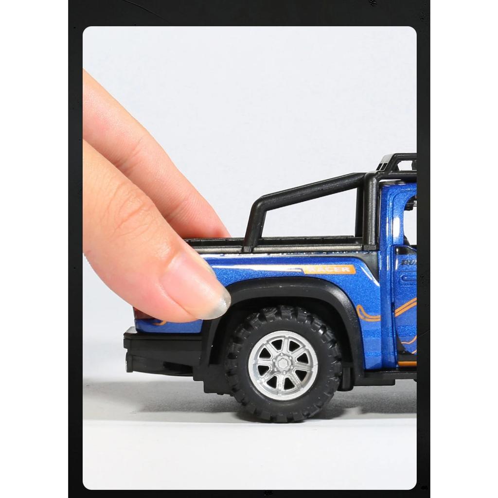 1/32 Ford F150 Raptor Legering Bilmodell Lyd og lys Trekk tilbake Barneleke Samleobjekter Bursdagsgave