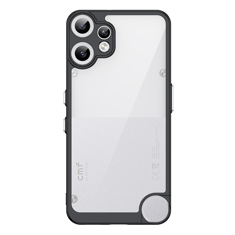 For Nothing CMF Phone 2 Pro Case Nothing CMF Phone 2 Pro Cover Funda Shockproof Clear PC + TPU Silicone Protective Phone Cover