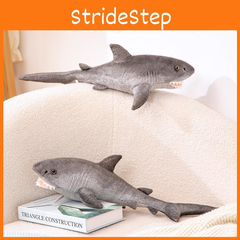Animal Grey Marine Shark Plush Toy Stuffed Dolls Room Decoration Gifts Kids