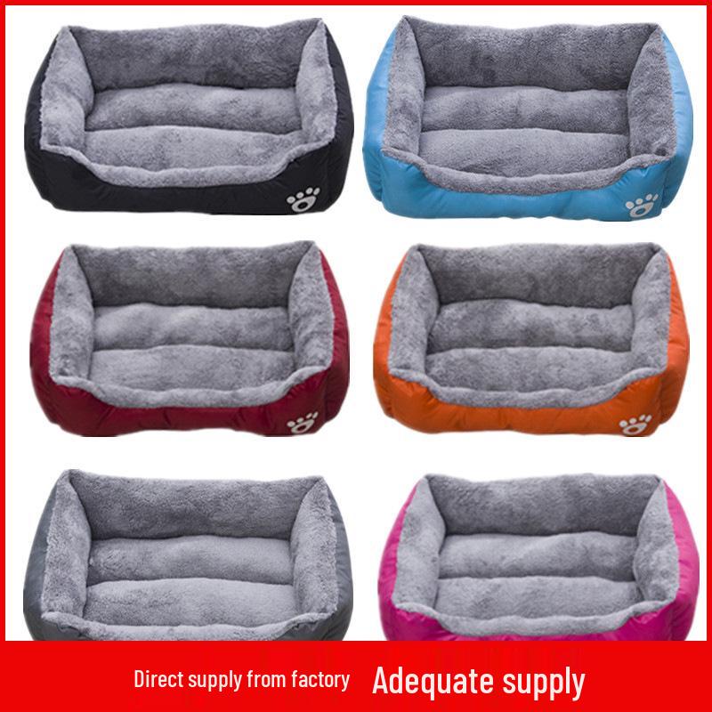 Candy Color Pet Bed for Small to Medium Dogs and Cats