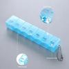 Portable Day Box Organizer Travel Storage Compartment Medicine Tablet Holder Pillsplitter Plastic Exquisite Weekly Container