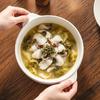 Japanese-style Ramen Bowl Heat-resistant Soup Basin Ceramic Binaural Soup Bowl  Kitchen