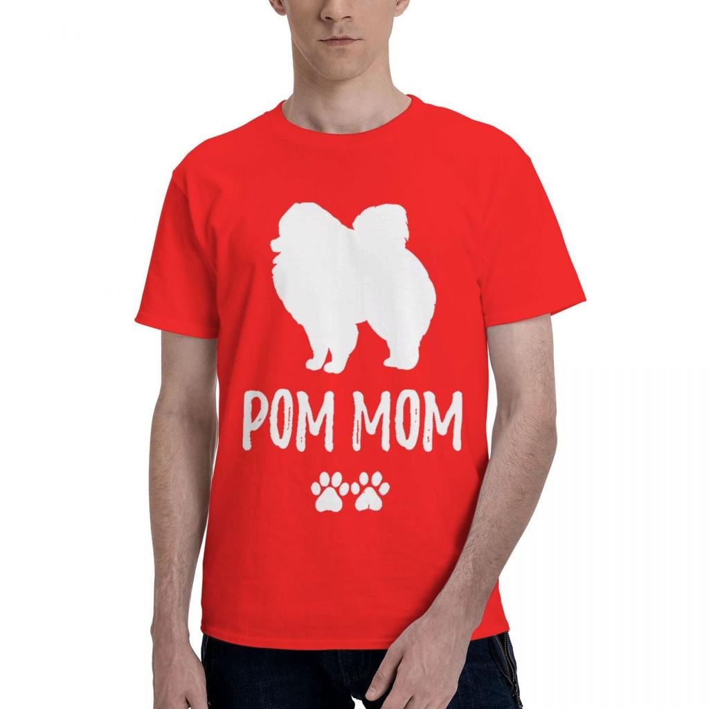Pom Pomeranian 100 Cotton Casual Breathable Confortable TShirt Funny TShirt For Men Graphic Tee