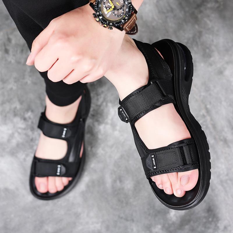 Fashion Summer Fashion Network Breathable Retro Men's Sandals 2024 Designer New Air Cushioned Soft Sole Outdoor Beach Sports Man Shoes