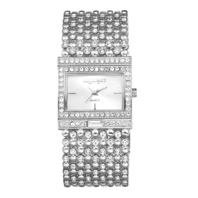 Cute Bracelet Waterproof Analog Display Wide Quartz Watch Fashion Watch Silver Present Women's Silver - Birthday, Anniversary, Christmas, Valentine's