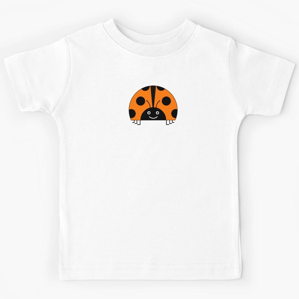 Orange Lady Beetle Kids T-Shirt 120