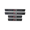Car Rear Trunk Bumper Plate Door Sill Protector Stickers For Toyota GR Sport Racing Corolla Aqua Avensis Prius RAV4 Yaris Camry
