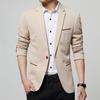Men Blazer Autumn Fashion Slim Fit Men Suit  Blazers Male
