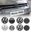 Pentru VOLKSWAGEN 2 buc Emblema Mașină Grilă Față Capac Portbagaj Spate Autocolant Insignă Decaluri Accesorii Pentru Volkswagen Polo 2011 2012 2013 V