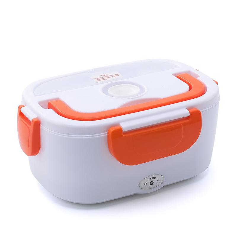 Portable Electric Heated Lunch Box for Home and Car Use with Plastic Inner Liner