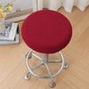 Stretchable Bar Round Stool Cover Thickened Stool Cushion Cover Soft Seat Chair Slipcover