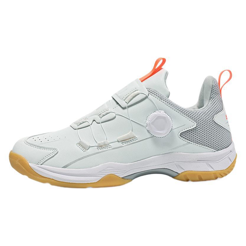 Badmintonschuhe Herren Rinderboden Tennisschuhe Große Größe Drehverschluss Wettkampf Trainingsschuhe Damen