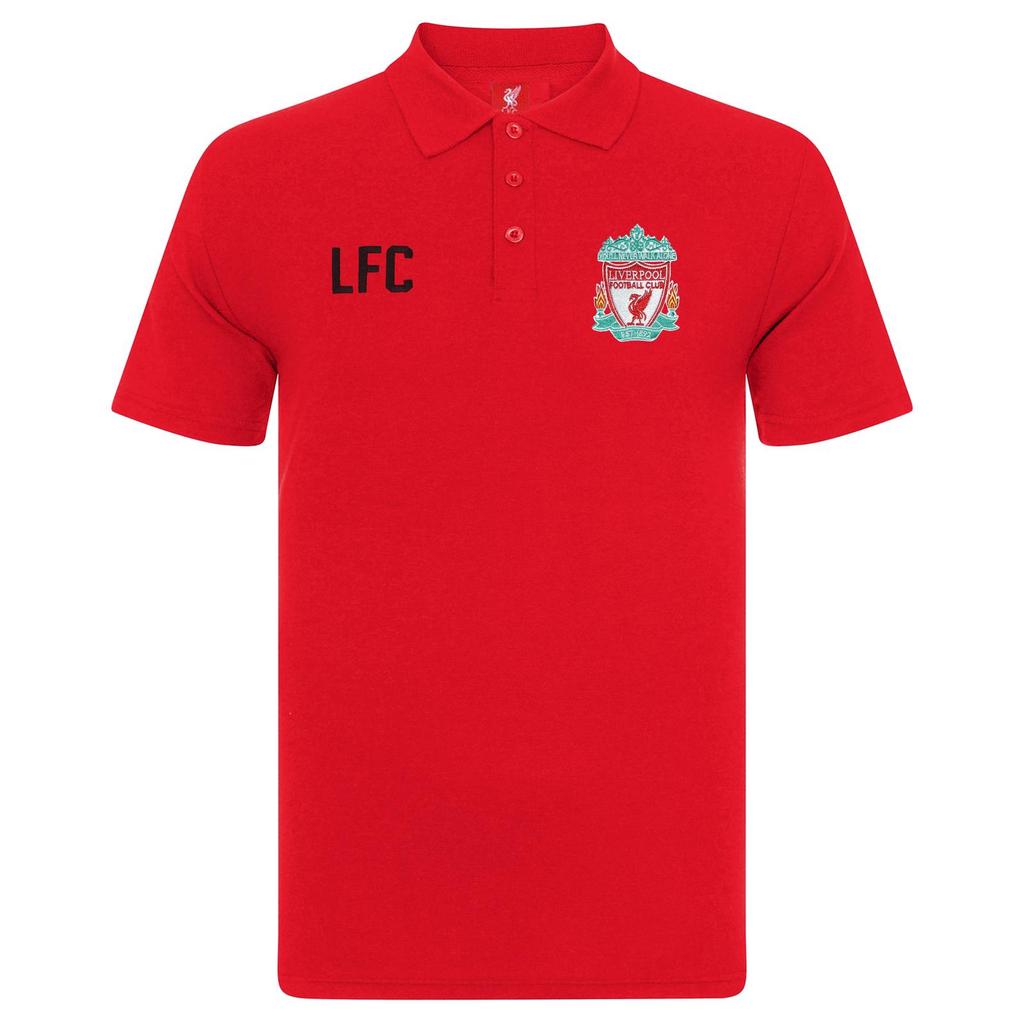Liverpool FC Men's Crest Polo Shirt